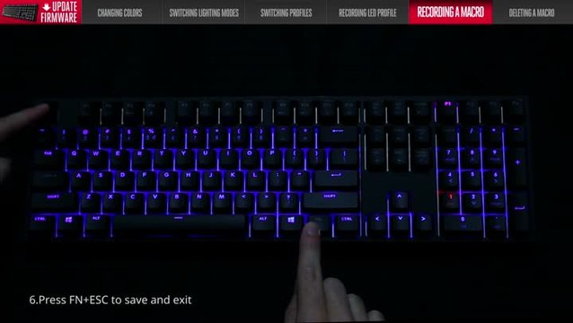 Présentation du clavier Cooler Master CM Storm QuickFire XTi