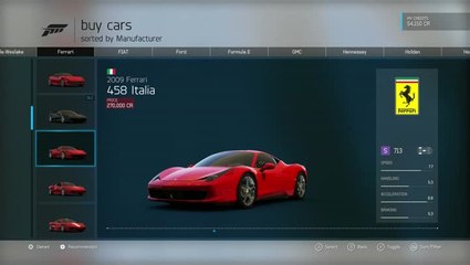 Forza 6 garage