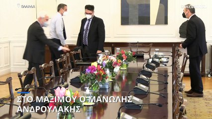 Στο Μαξίμου ο Γενικός Πρόξενος της Ελλάδας στη Μαριούπολη Μ. Ανδρουλάκης