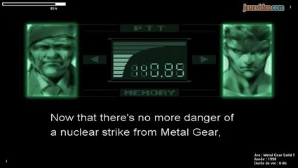 Spoilers - Metal Gear Solid