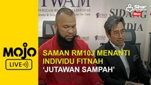 Saman RM10j menanti individu fitnah 'jutawan sampah'