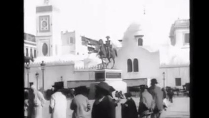 Alger 1896  filmée par les frères Lumière