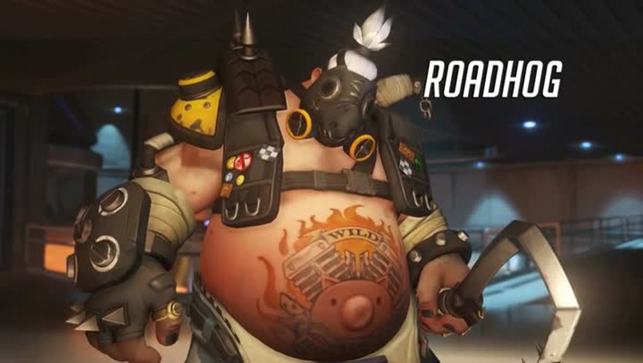 Roadhog Ability Overview   Overwatch.mp4