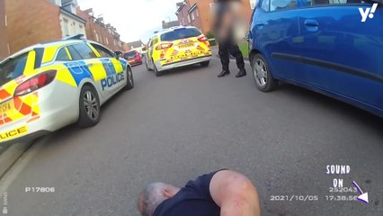 Parking row killer who stabbed neighbour tells police as he's arrested: 'I warned you'