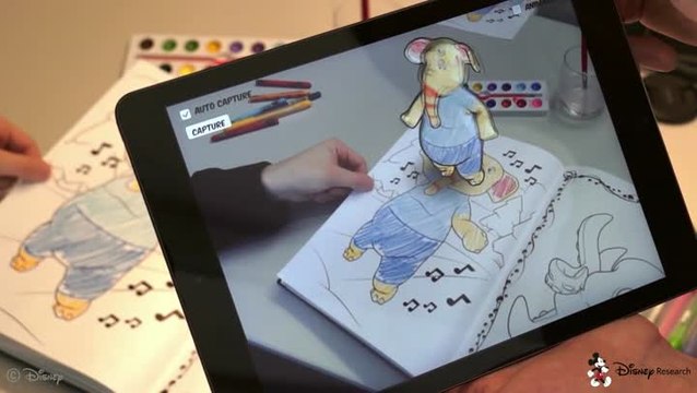Disney : Live Texturing of Augmented Reality Characters from Colored Drawings.mp4