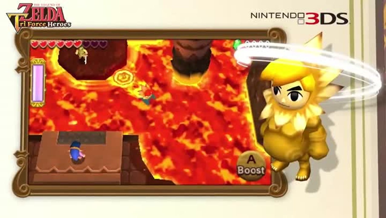 The Legend of Zelda  Tri Force Heroes - 1 cartouche de jeu pour 3 joueurs ! (N3DS).mp4