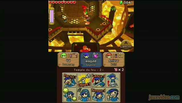 The Legend of Zelda : Tri Force Heroes - Au coeur du volcan 1/2