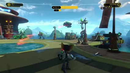 Ratchet & Clank gameplay
