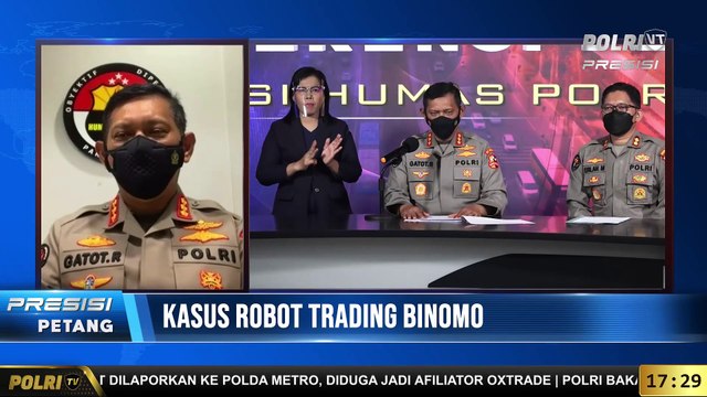 Live Dialog Bersama kabag Penum Divisi Humas Polri - Kombes Pol Gatot Repli Handoko terkait Kasus Robot Trading