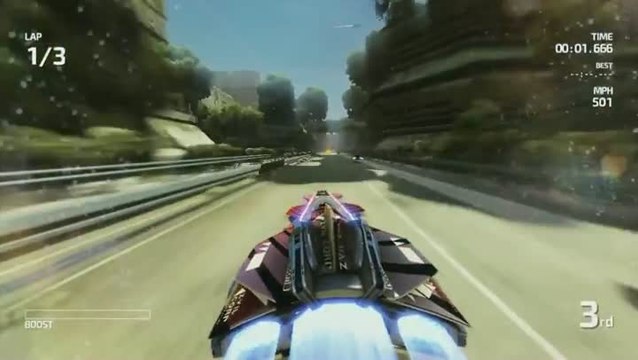 FAST Racing Neo - Vidéo du gameplay (Wii U) 60 FPS.mp4