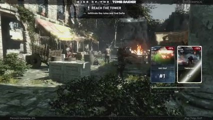 Rise of the Tomb Raider : Le mode expédition s'invite sur Twitch