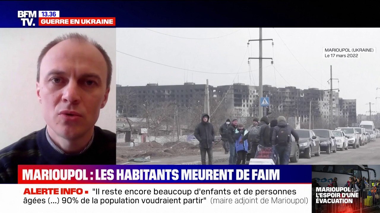 Sergeï Orlov, maire-adjoint de Marioupol: "Beaucoup de personnes meurent de faim et de manque d'eau"