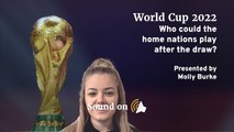 Who could the home nations play in the 2022 World Cup draw?