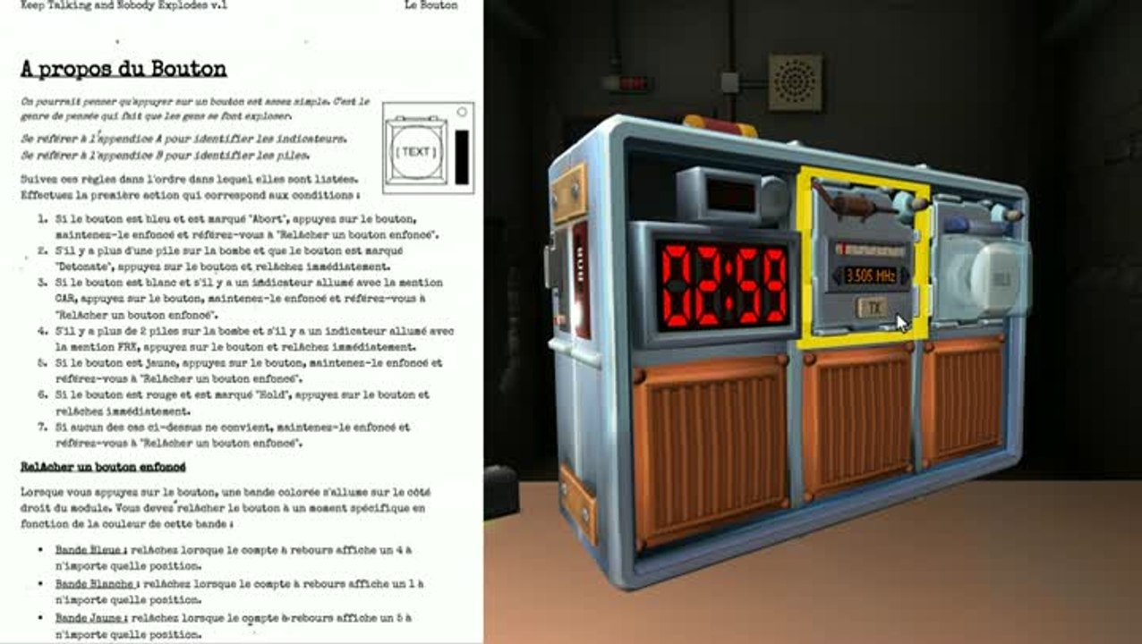 L'Univers du Jeu Indépendant - Keep Talking And Nobody Explodes