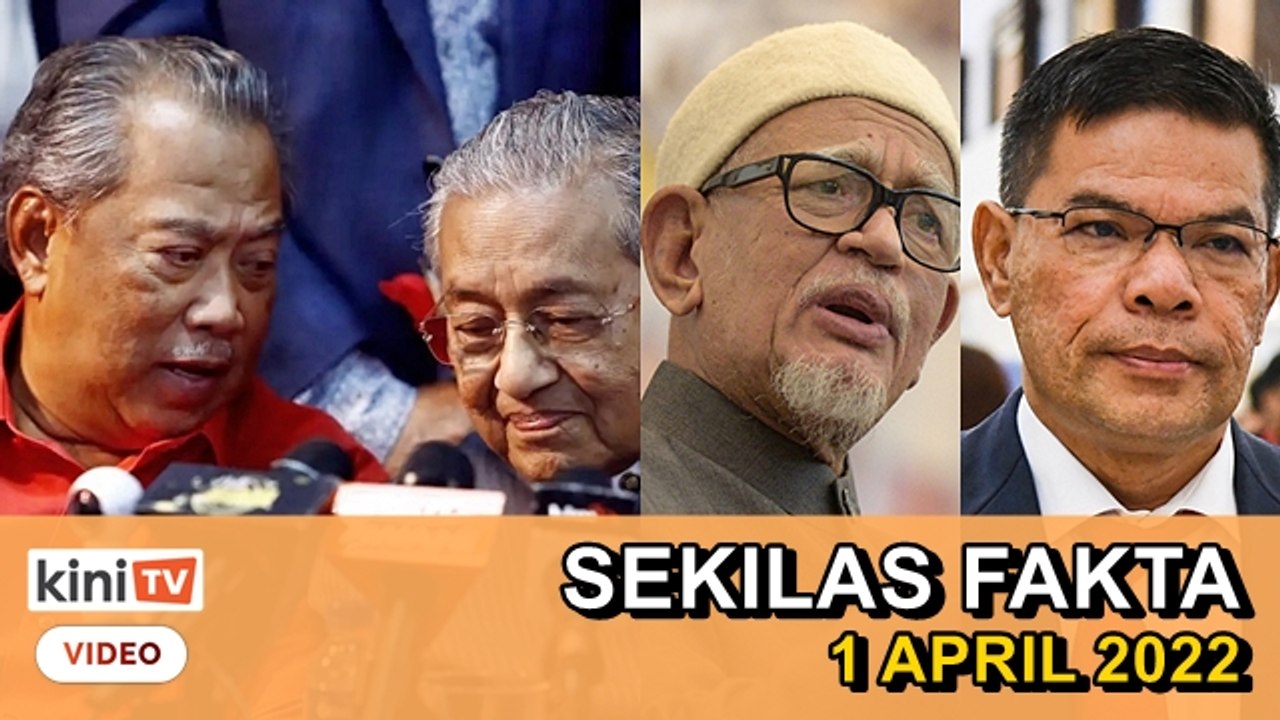 Muhyiddin minta saya sokong dia, Hadi pun nak jumpa Dr M, Saifuddin sah cabar Rafizi | SEKILAS FAKTA