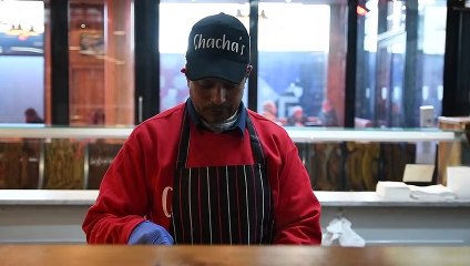 Indian food vendor on Preston Market doubles in size