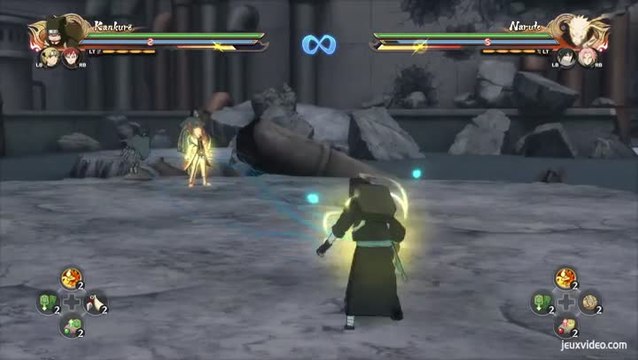 Naruto Shippuden Ultimate Ninja Storm 4 - Kankurô - Technique de la chambre noire _ Théâtre du scorpion de feu noir