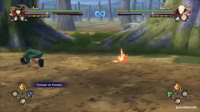 Naruto Shippuden Ultimate Ninja Storm 4 - Rock Lee -Sirocco de konoha