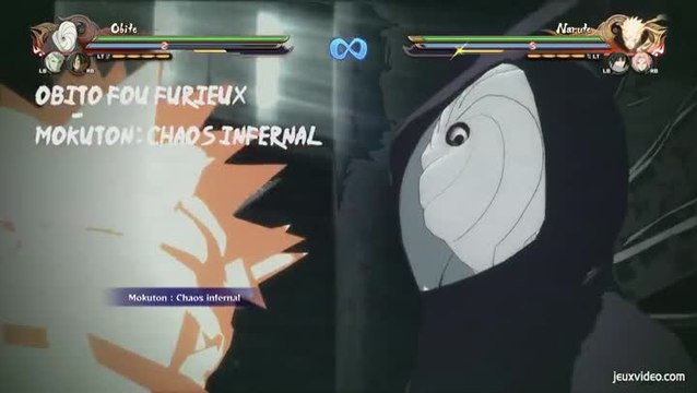 Naruto Shippuden Ultimate Ninja Storm 4 - Obito fou furieux - Mokuton _ Chaos infernal_1