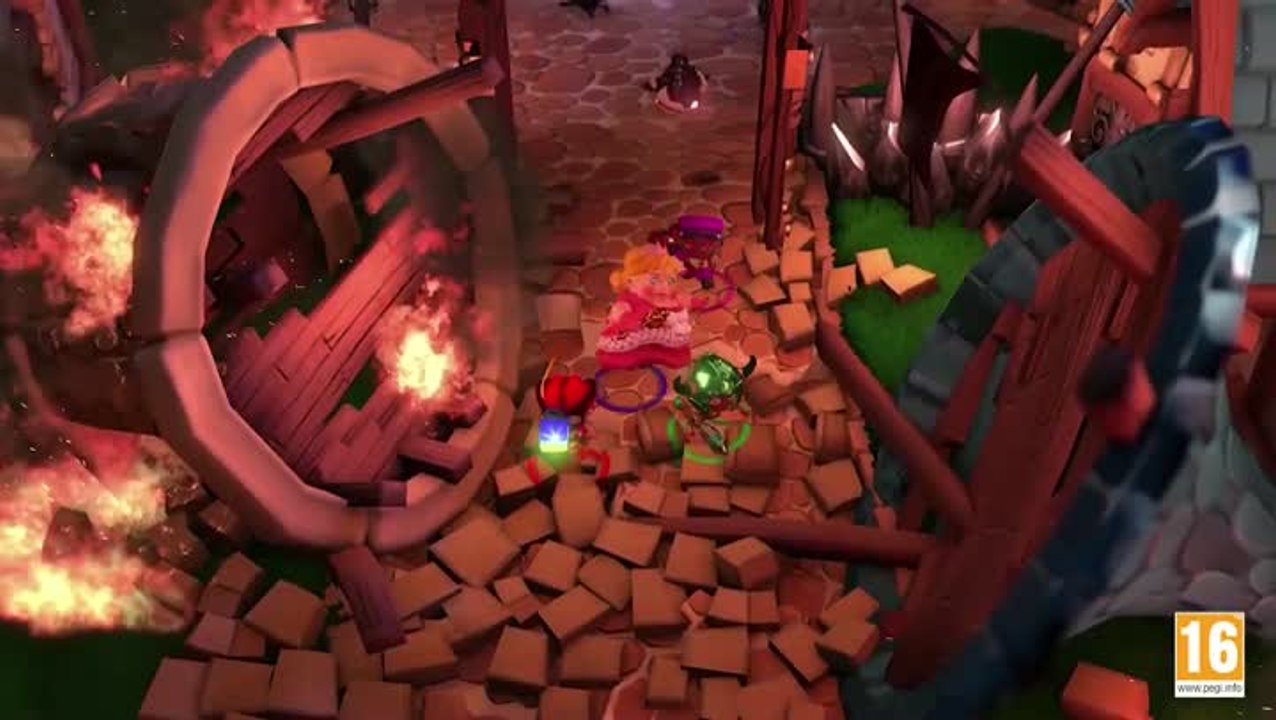 Fat Princess Adventures • Christmas Turkey Cake Trailer • Android.mp4