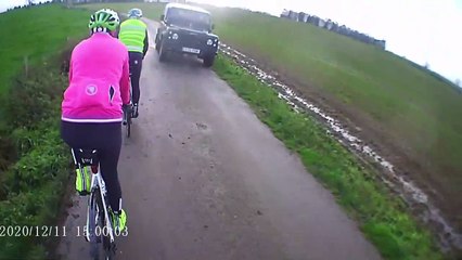 Motorist is fined for careless driving for causing cyclist to fall from bike despite not even touching her