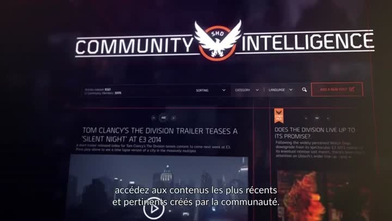 The division : Community Intelligence