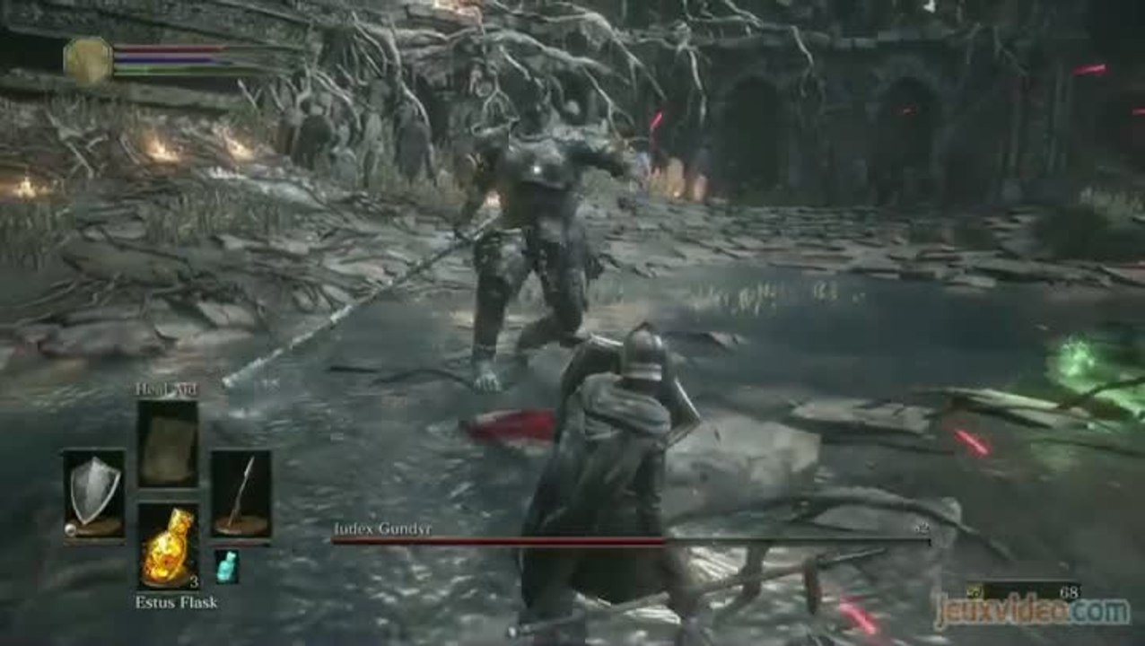 Dark Souls 3 - Le premier boss du jeu