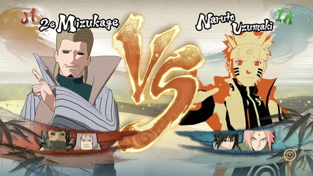 Naruto shippuden ultimate ninja storm 4 - 2e Mizukage réincarné - Canon aqueux