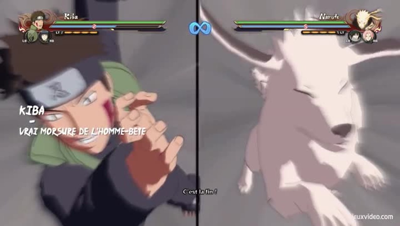 Naruto Shippuden Ultimate Ninja Storm 4 - Kiba - Vraie morsure de l'homme-bête