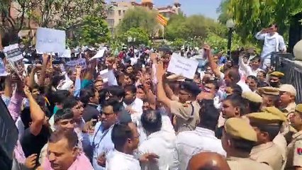 बाड़ी मामला : बिजली कार्मिकों का फूटा आक्रोश