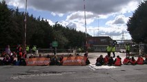 Protesters block roads around oil terminals in Birmingham