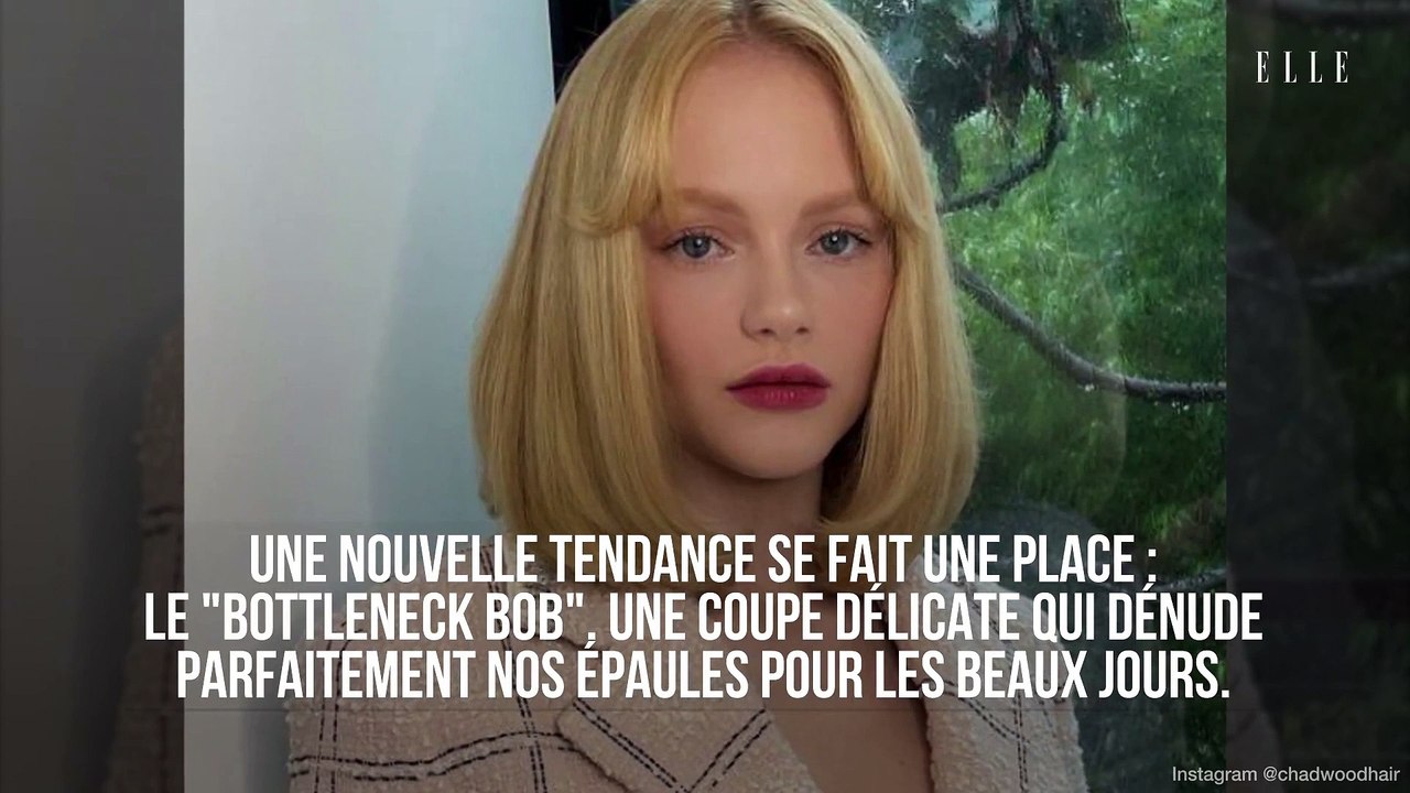 Bottleneck bob : le carré des filles dans le vent à adopter pour le printemps