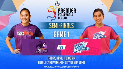 2022 PVL OPEN CONFERENCE | CHOCO MUCHO FLYING TITANS vs CREAMLINE COOL SMASHERS | APRIL 01, 2022