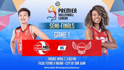2022 PVL OPEN CONFERENCE  CIGNAL HD SPIKERS vs PETRO GAZZ ANGELS  APRIL 01, 2022