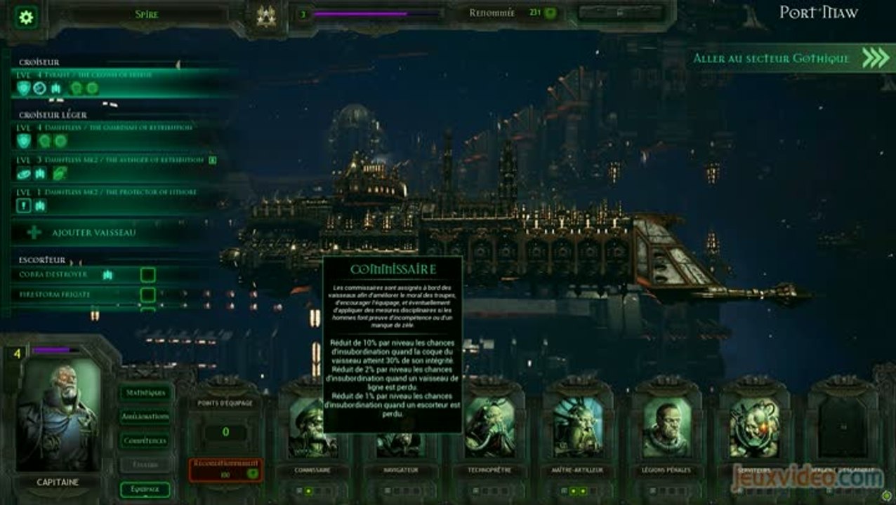 Battlefleet Gothic Armada : Personnalisation de la flotte impériale
