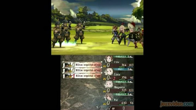 Bravely Second : Combats et rencontre aquatique