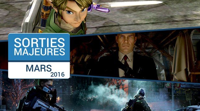 Les sorties majeures du mois de mars 2016