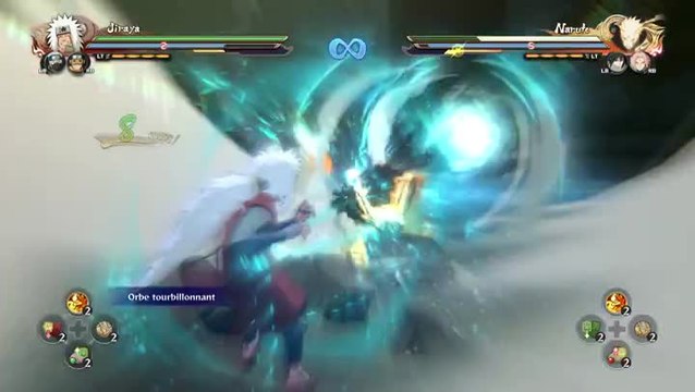 naruto shippuden ultimate ninja storm 4 - Jiraya Orbe troubillonnat de bravoure