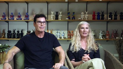 Artists behind Born Free Lion statues