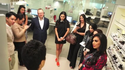 لقاء حصري لياسمينة مع خبيرة التجميل هدى قطان في سنغافورة