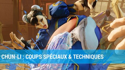 SFV : Chun-Li Coups Spéciaux