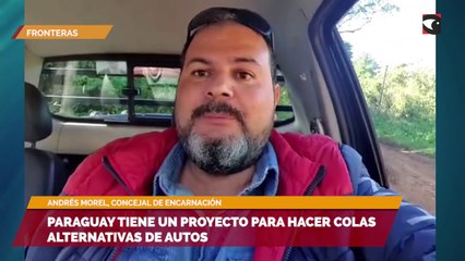 Paraguay tiene un proyecto para hacer colas alternativas de autos