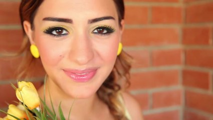 خطوات المكياج الأصفر