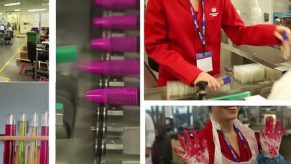 في لندن مع جورجيا ماي جاغير Rimmel زيارة إلى معامل