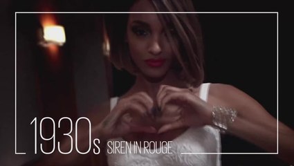 بمكياج الثلاثينات maybelline  مئة عام ل