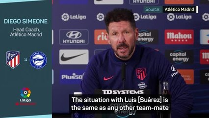 Simeone still believes in 'important and decisive' Suarez