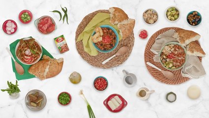 افكار راقية وفنية لتزيين طبق الفول