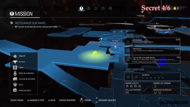 Doom 2016 - Collectibles de la mission 6