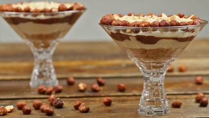 ‫كاسات البسكويت بالشوكولاتة