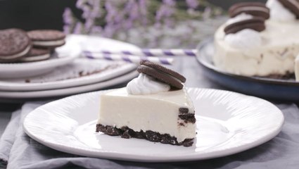 تشيز كيك اوريو سهل